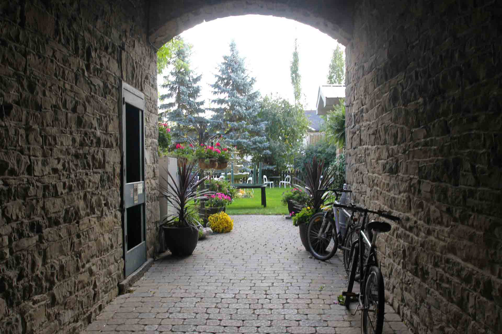 Entrance to Garden Patio